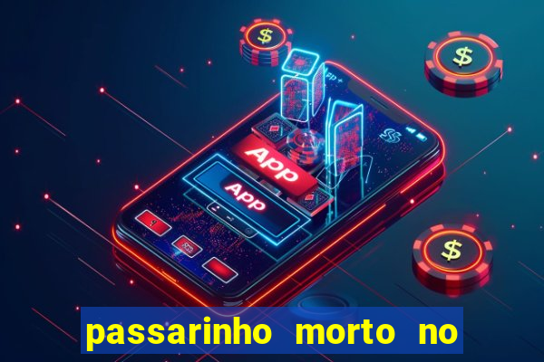 passarinho morto no quintal significado espiritual